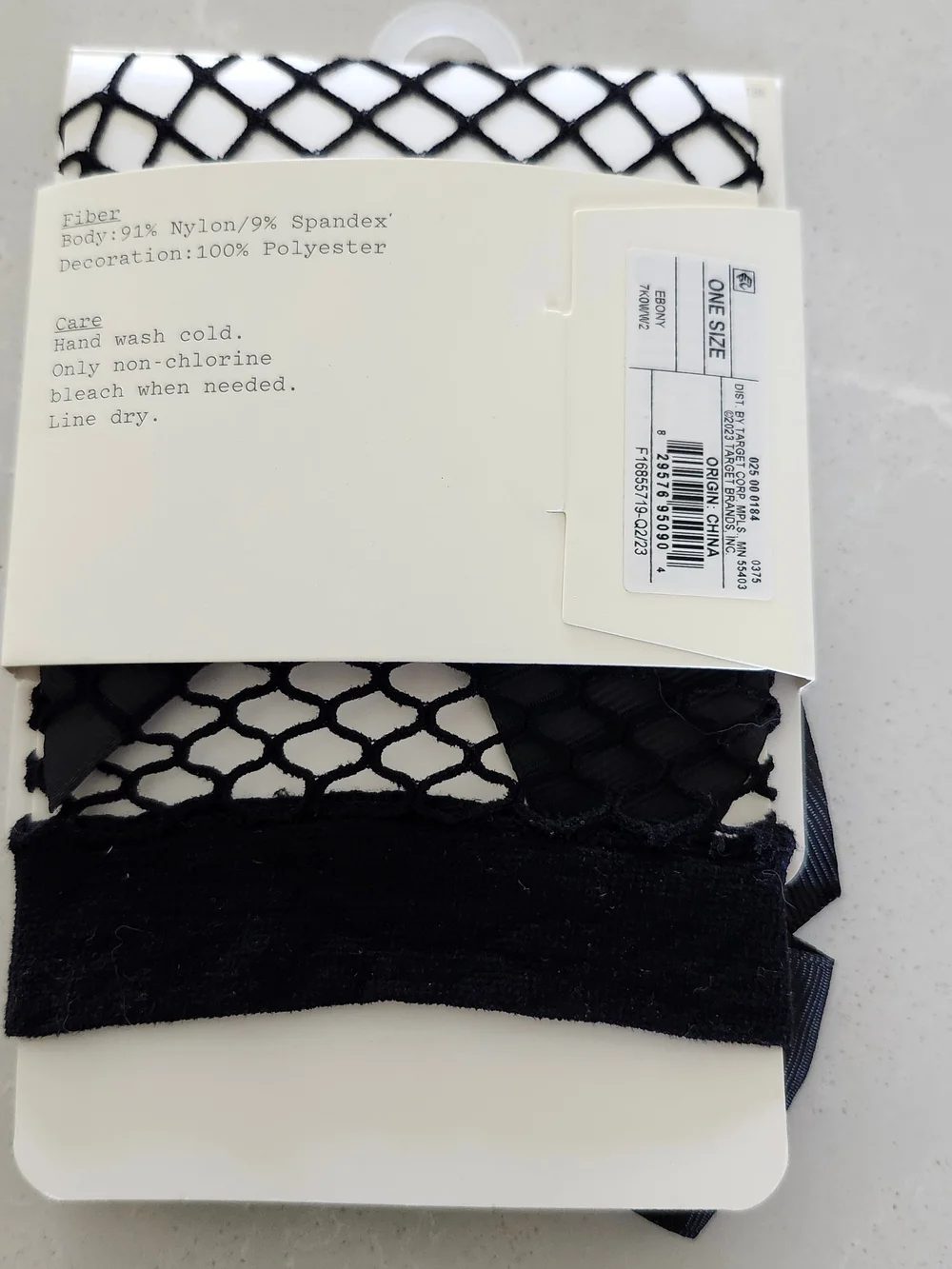 Forever 21 Black Fishnet Ankle Socks with Bow